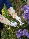 Gardening  gloves - floral linen
