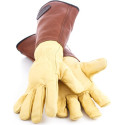 Gardening  gloves - floral linen